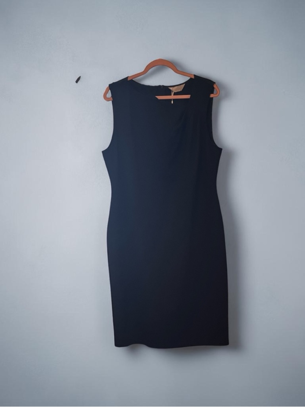 Classic Black Sleeveless Midi Dress